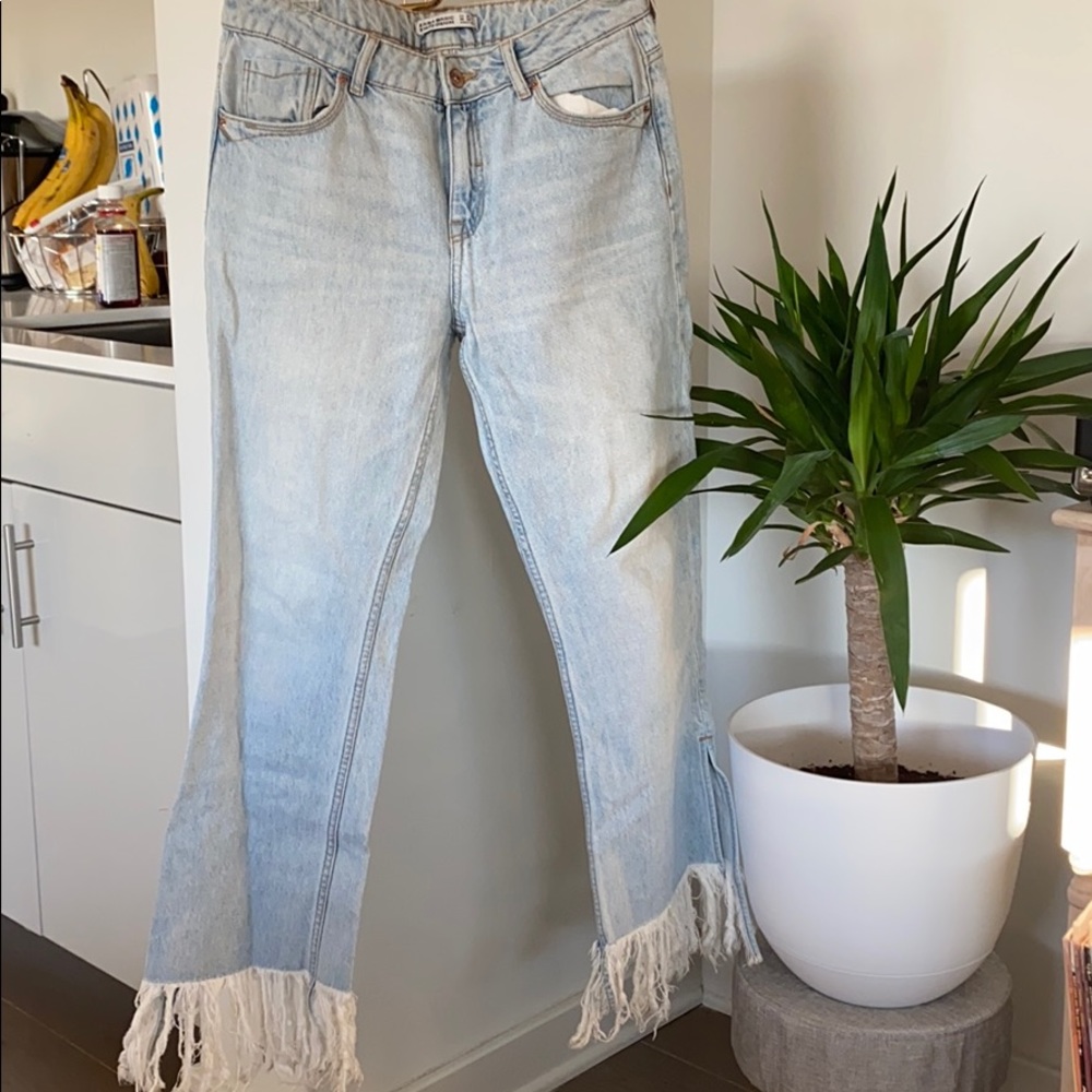 Zara highwaisted jeans
